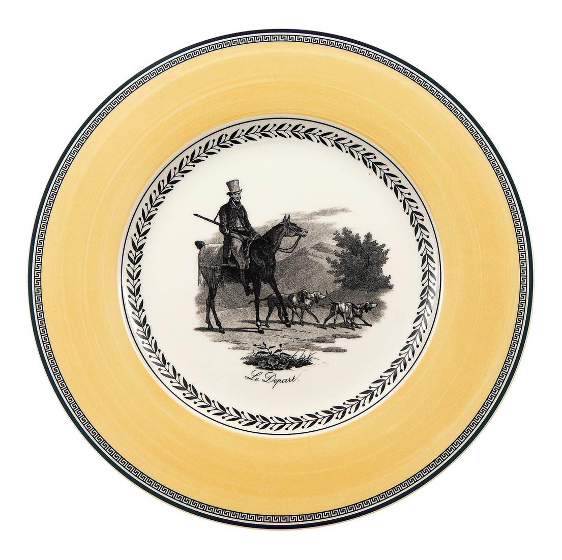 plate villeroy et boch audun chasse flat plate 10 1070 2610 villeroy boch christmas mug